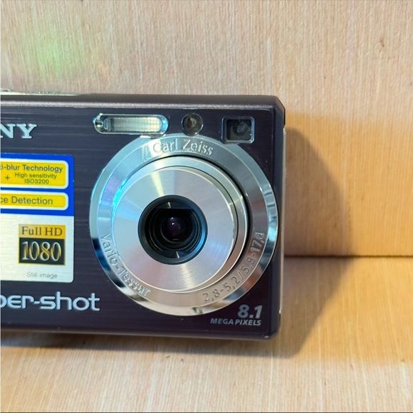 Sony Cyber-Shot DSC-W90 Blk 8.1 MP Digital Camera Screen Door Issues Read Blw! - Picture 4 of 13